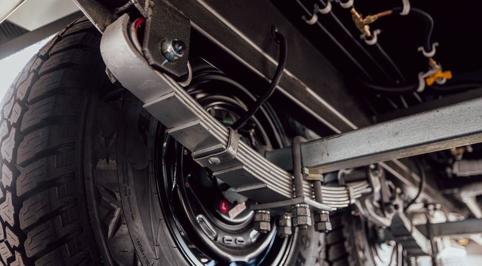 Hot Dipped Galvanised Chassis